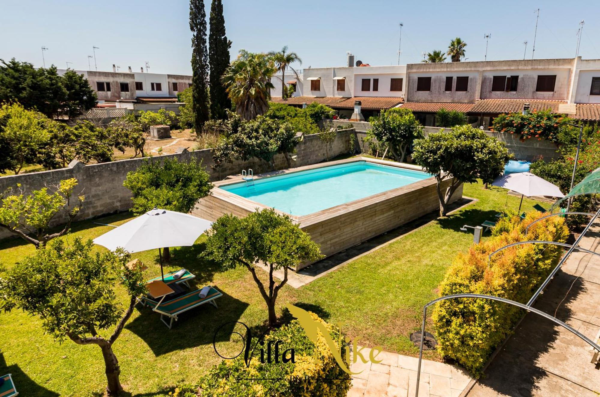 Villa Nike San Foca Bagian luar foto